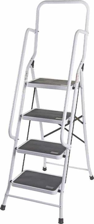 Actual product image MediaShop Sicherheitsleiter mit Handlauf (Stepladder, 157 cm)