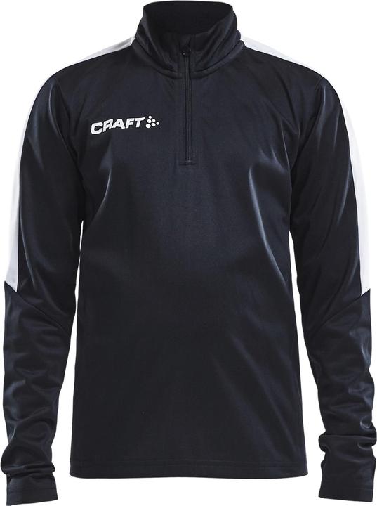Craft Progress Halfzip Ls Tee Jr