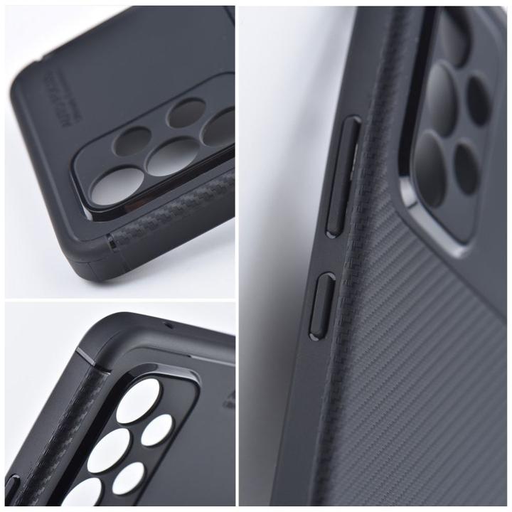 Produktbild OEM Back panel cover Case CARBON PREMIUM for SAMSUNG S25 black (Samsung Galaxy S25)