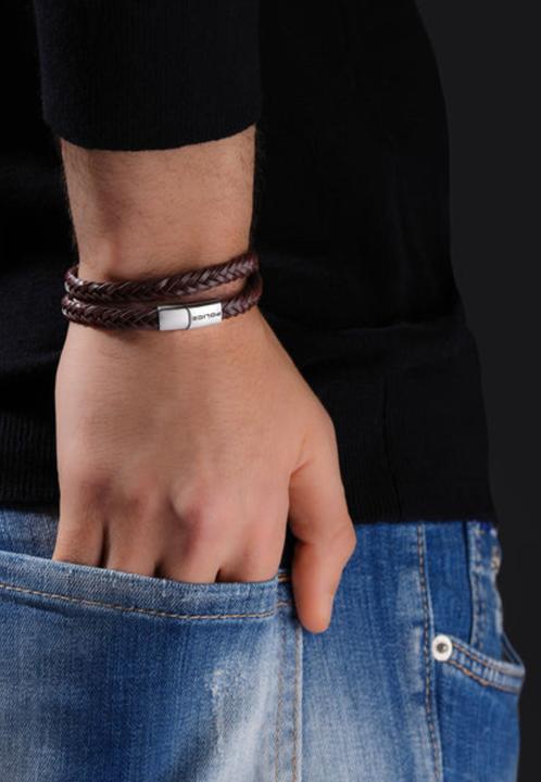 Immagine prodotto Police Braid Von Für Männer (Cuoio)