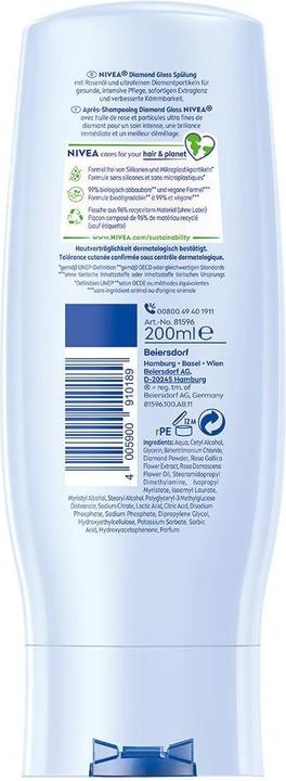 Actual product image NIVEA Diamond Gloss (200 ml)