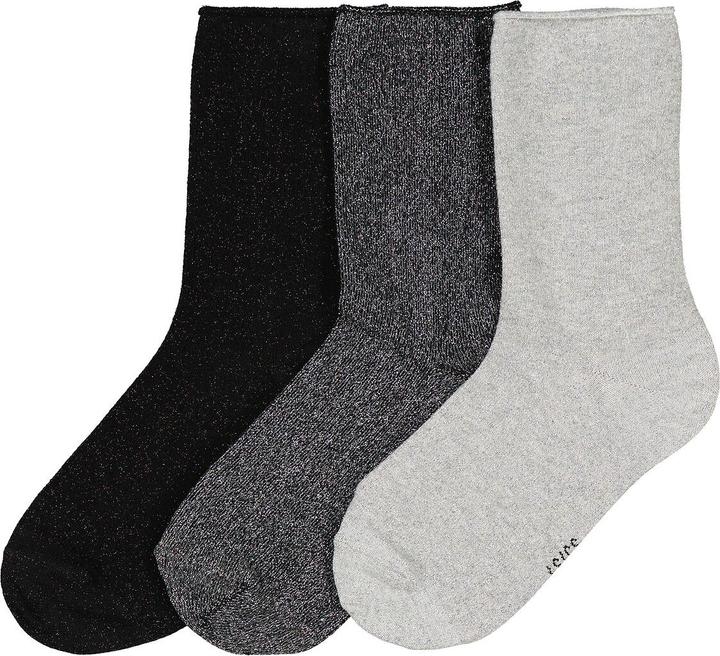 Actual product image La Redoute Collections 3er-Pack Socken mit Pailletten (pack of 3, 35, 37)