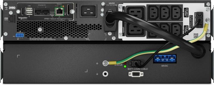 Actual product image APC SRTL3000RM4UXLI-NC, Double-conversion (Online), 3 kVA, 2700 W, Sine, 230 V, 40/70 Hz (3000 VA, 3000 W, Online double converter UPS)