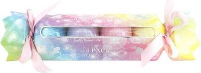 Actual product image NoName Candy Colorful Bath Balls Unicorn 4x100g (Bath bombs)