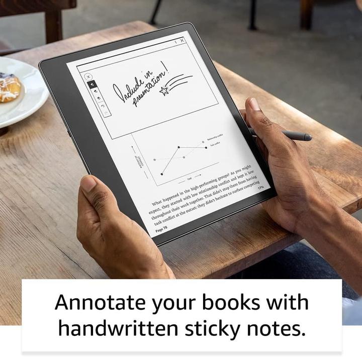 Produktbild Amazon Kindle Scribe 10,2 inkl. Premium Eingabestift (10.20", 16 GB, Graphit)