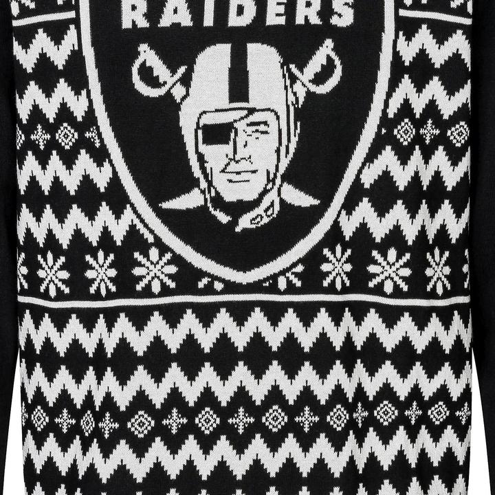 Actual product image Foco NFL Winter Sweater Knit Sweater Las Vegas Raiders - XL (XL)