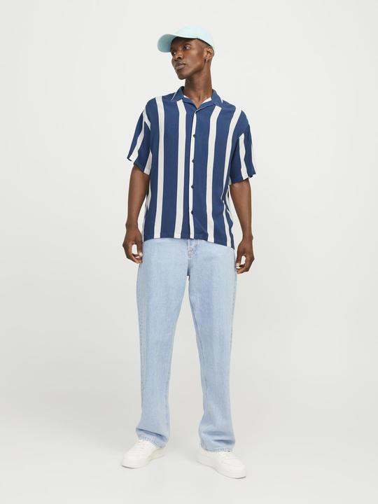 Immagine prodotto Jack & Jones Jjjeff Resort Camicia A Righe Ss Rilassata (XL)