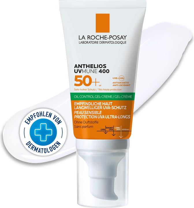 Actual product image La Roche Posay Anthelios Oil Control (Sun gel, SPF 50+, 50 ml, 77 g)