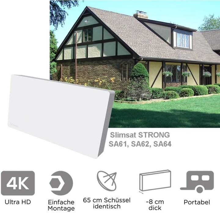 Immagine prodotto Strong Sa64 (Antenna piatta, 33.70 dB, DVB-S / -S2)