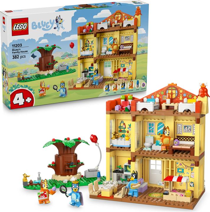 Actual product image LEGO Bluey's house (11203, LEGO Bluey)