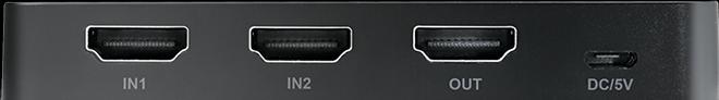 Immagine prodotto LogiLink Switch HDMI, 2x1 porte, 8K/60 Hz, HDCP, HDR, VRR, CEC