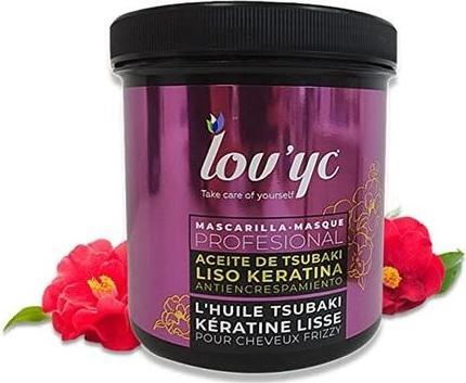 Image du produit Lov'yc Masque capillaire professionnel à la kératine et à l'huile de tsubaki 23.70 fl oz (23.70 ml)