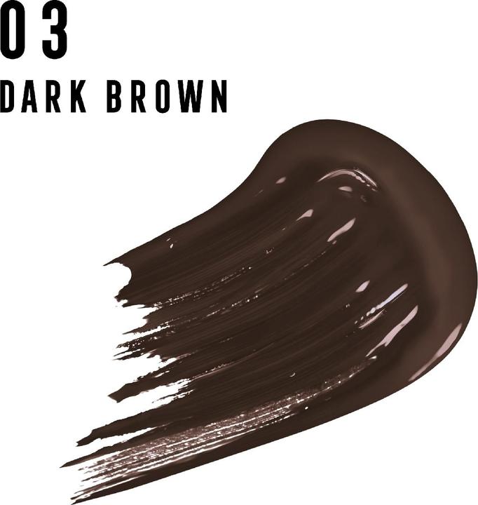 Actual product image Max Factor Browfinity Longwear Brow Tint Brow Mascara 4.2 ml - (003 Dark Brown)