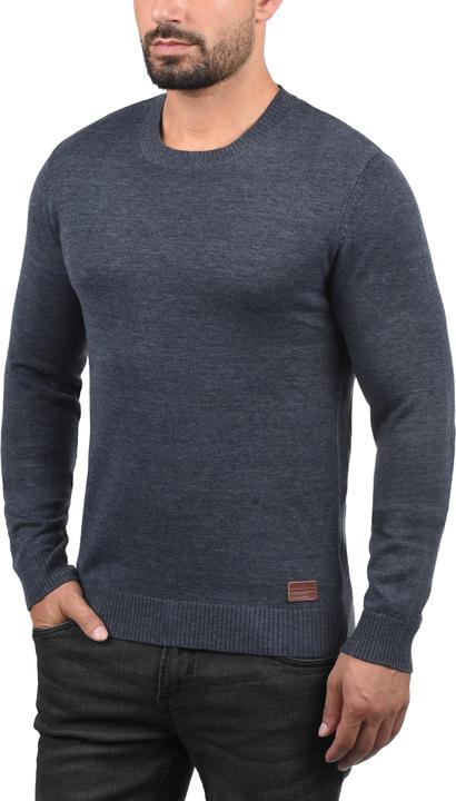 Image du produit Blend Lars Pull en maille fine Homme avec col rond et molleton (XL)