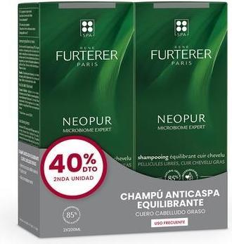 Actual product image Rene Furterer NEOPUR MICROBIOME EXPERT Anti-Dandruff Shampoo 2 x 150 ml (300 ml)