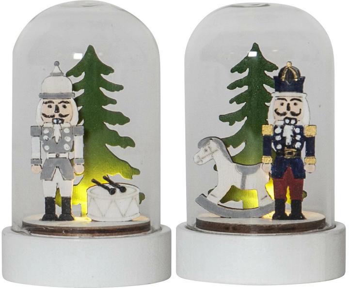 Actual product image Star Trading LED decorative light nutcracker 9 cm, 2 pieces