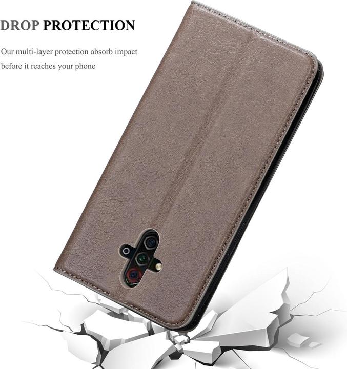 Actual product image Cadorabo Book Invisible Magnet Cover (Honor Play 5G)