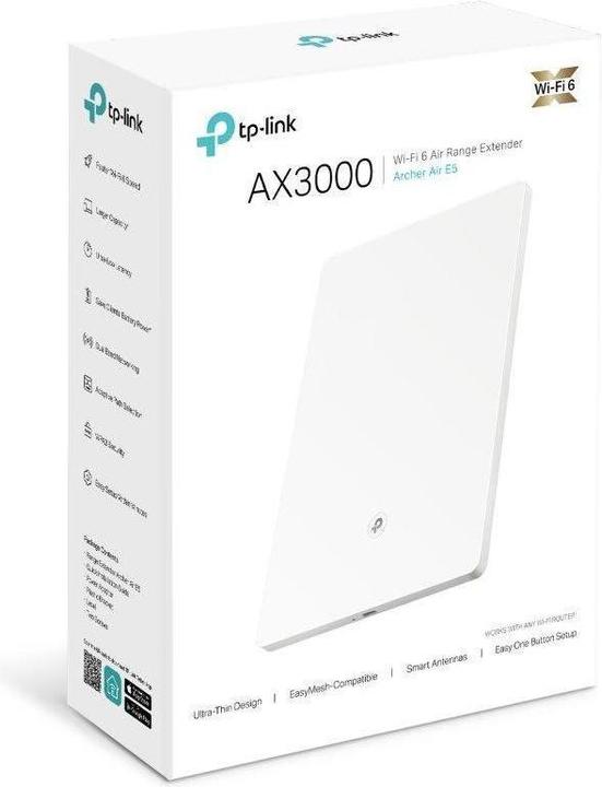 Actual product image TP-Link ARCHER AIR E5 - Archer Air E5 Dual Band Wi-Fi 6 Range Extender (2402 Mbit/s, 574 Mbit/s)