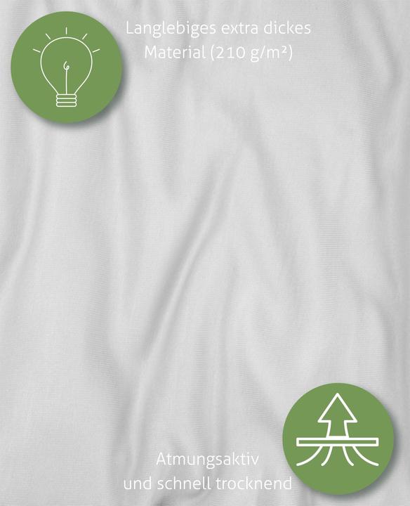 Actual product image Aspero 2 x Bamboo fitted sheet Macau (140-160 x 200 x 30 cm)