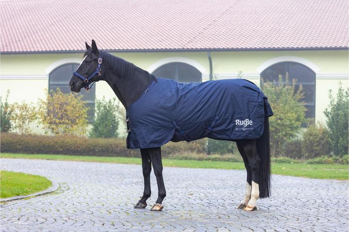 Actual product image Kerbl Outdoor horse rug RugBe Zero 125 cm, dark navy