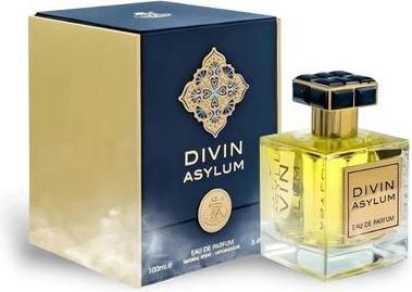 Actual product image Ameer Al Oud Fragrance World Divin Asylum Eau De Parfum 100ml (Eau de parfum, 100 ml)
