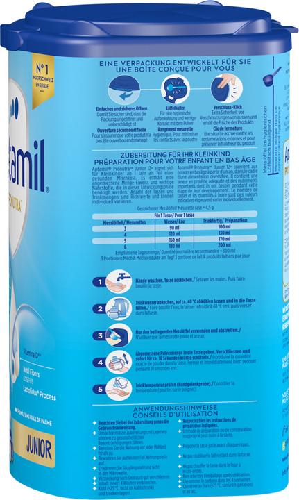 Immagine prodotto Aptamil Pronutra Junior 12+ (800 g, a partire da 12 m.)