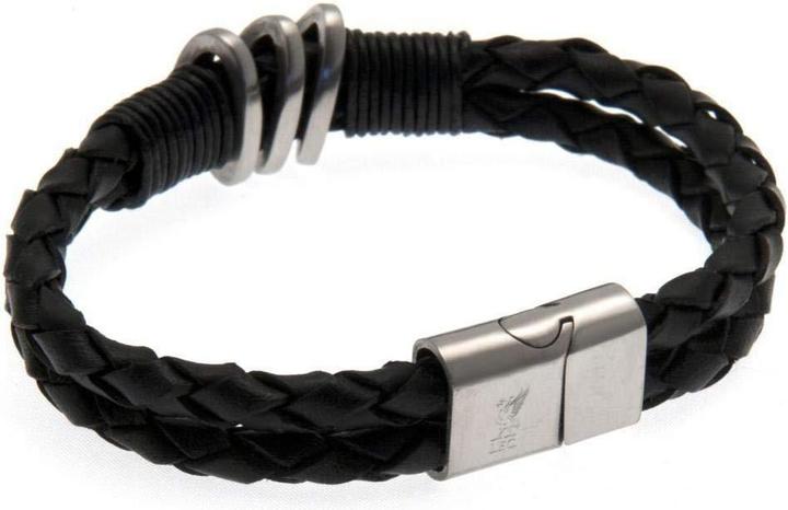 Score Draw Armband Geflochten (20% Edelstahl, 80% Leder)