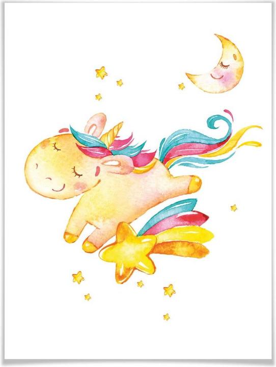 Image du produit Trenddeko Shiny la licorne (50 x 60 cm)