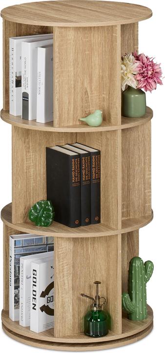 Image du produit Relaxdays Bücherregal (Ø 50 x 137 cm)