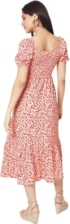 Immagine prodotto Dorothy Perkins Donna/Ladies Vestito midi con stampa ditsy e orlo a cravatta (44)