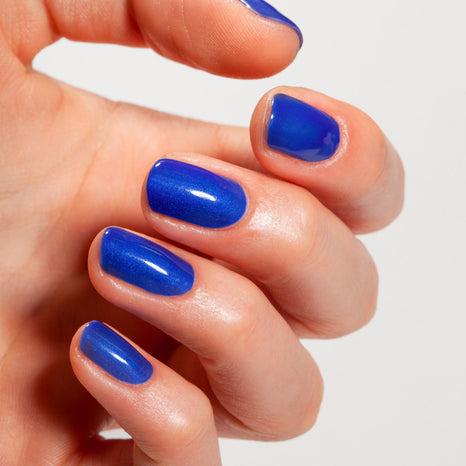 Actual product image Mesauda Top Notch Iconic 241 Pool Selfie Semi-Permanent Nail Polish 14ml (241 Fool Selfie, Top coat)