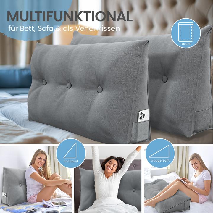 Produktbild MaxVitalis Rückenkissen (100 x 20 x 50 cm)