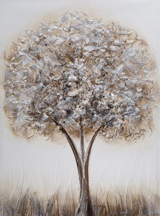 Produktbild Eurofirany Bilderbaum 1 Hand -mit Kristallen und silbrigen Akzenten 50 x 70 cm gebunden (50 x 70 cm)