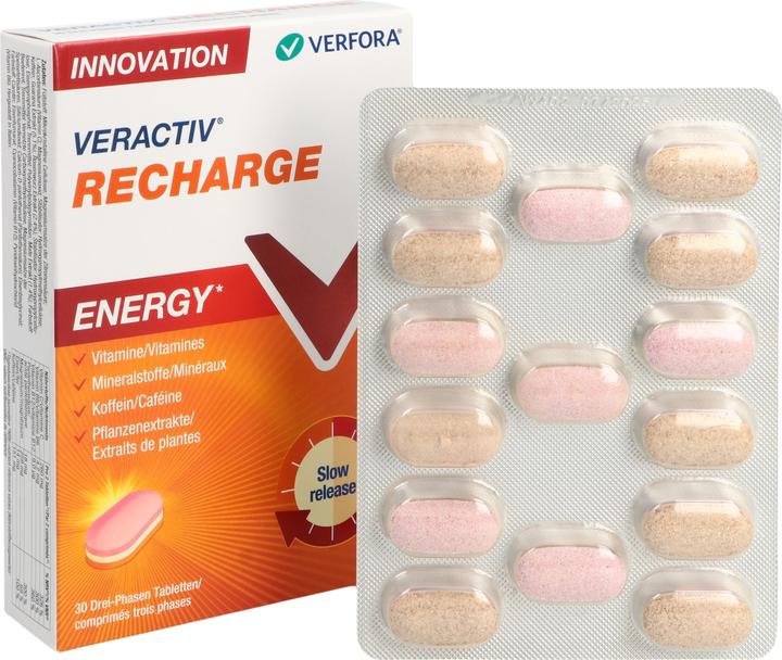 Produktbild Veractiv Recharge3 Drei-Phasen-Tabletten 30 Stk (30 Stück, Tabletten, 63 g)