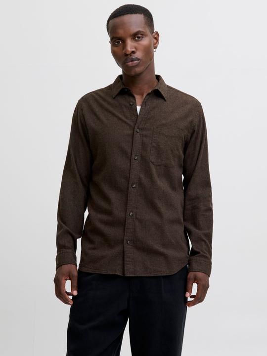 Produktbild Jack & Jones Jjeclassic Melange Shirt L/S Noos (M)