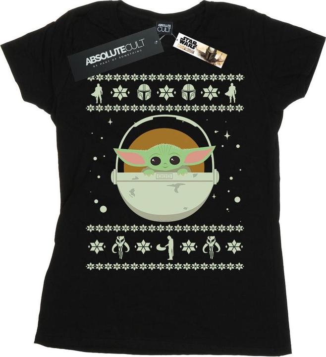 Star Wars The Mandalorian The Child Christmas TShirt (S)