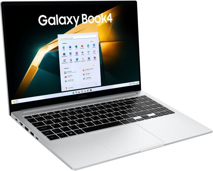 Samsung Galaxy Book4 - 15.6 inch i5-120U 16 GB 512 GB W11H Platinum Silver (15.60", Intel Core 5 120U, 16 GB, 512 GB, DE)