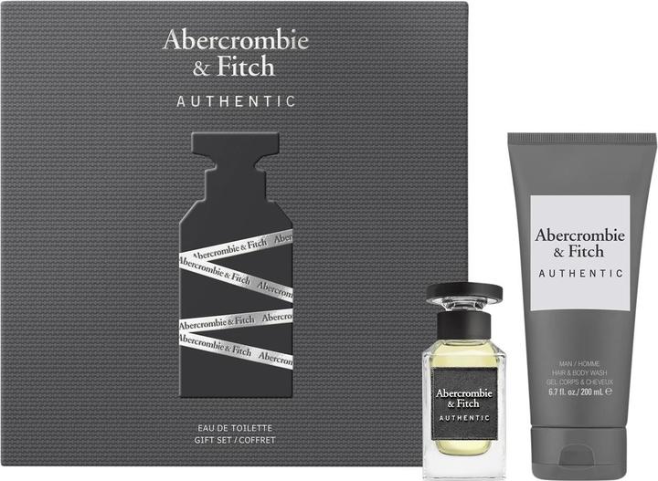 Actual product image Abercrombie and Fitch Abercrombie & Fitch Authentic Men Christmas 2024 Eau de Toilette 50 / Shower Gel 200