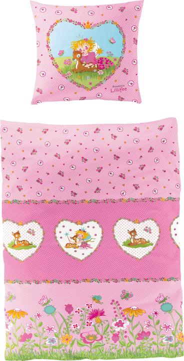 Immagine prodotto Bierbaum Biancheria da letto reversibile per bambini "Lillifee