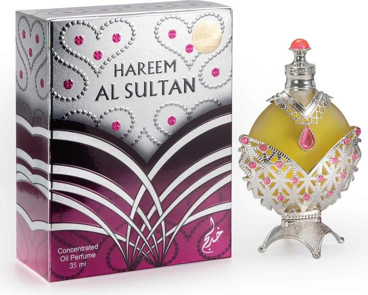 Hollister Khadlaj Women's Hareem Sultan Silver Attar Oil Perfume (Eau de Parfum, 35 ml)