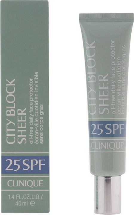 Actual product image Clinique Super City Block (Sun cream face, SPF 25, 40 ml, 62 g)