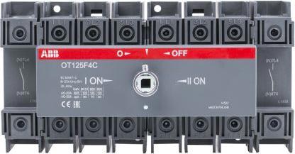 ABB Changeover Switch Manual 4 Pole 125 Amp