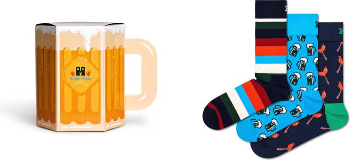 Produktbild Happy Socks Wurst And Beer (3er Pack, 36 - 40)