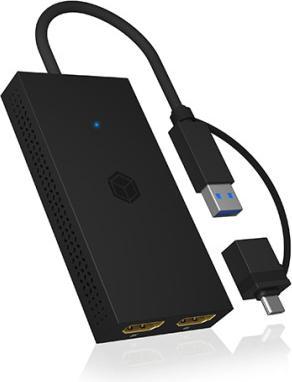 Image du produit Icy Box 17-in-1 DisplayLink (USB-C, 17 Ports)