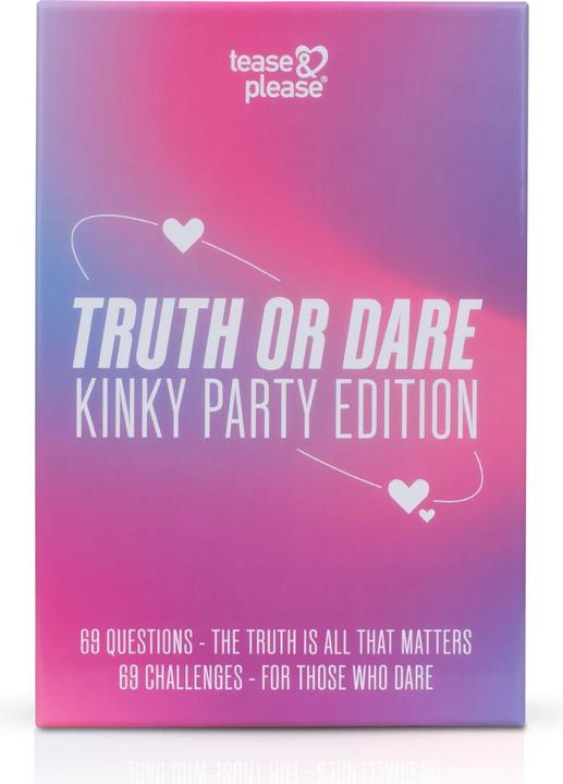 Immagine prodotto tease & please Truth or Dare Kinky Edition für Gruppen (Gioco di dadi, Inglese)