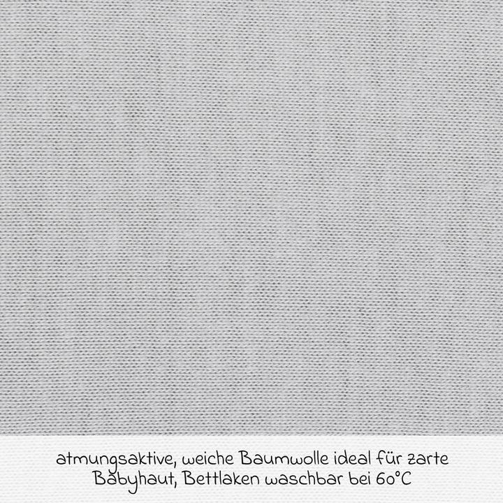 Produktbild Babybay Spannbettlaken Spannbetttuch 2er Pack Deluxe aus Jersey für (89 x 50 cm)