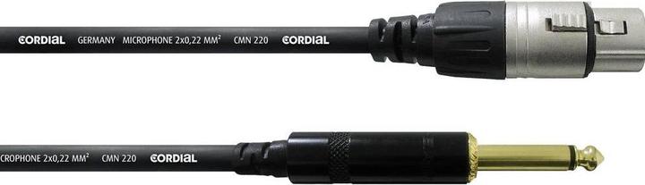 Produktbild Cordial Ccm Fp (10 m, XLR, 6.3mm Klinke (Jack))