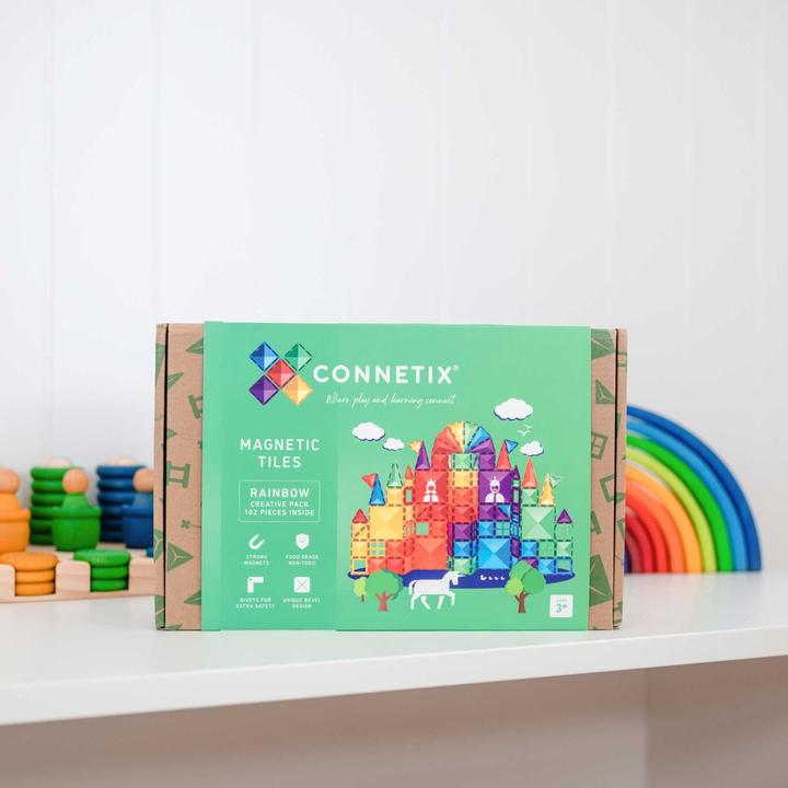Actual product image Connetix Rainbow Creative Pack