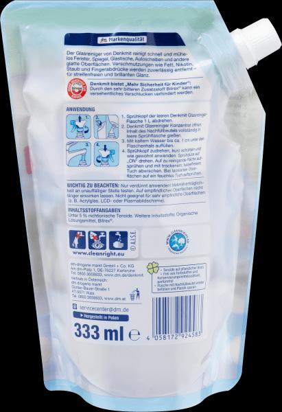 Produktbild dm Denkmit Glasreiniger Nachfüllpack