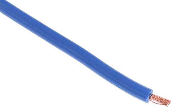 Actual product image Rs Pro Dark blue tri-rated cable 1mm 100m (100 m)
